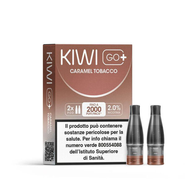 KIWI GO Plus Pod – Caramel Tobacco