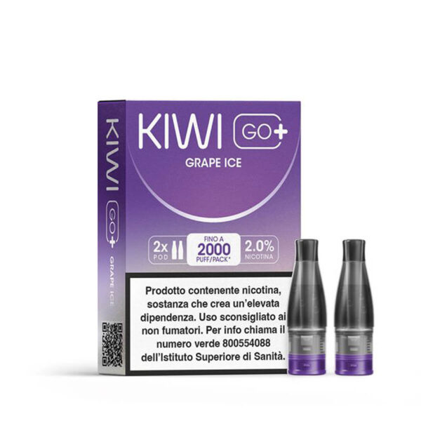 KIWI GO Plus Pod – Grape Ice