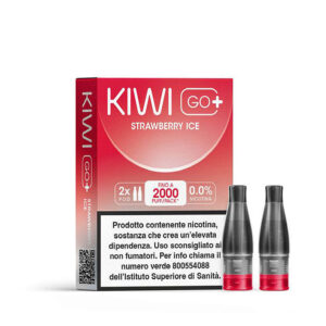 KIWI GO Plus Pod – Strawberry Ice 0mg