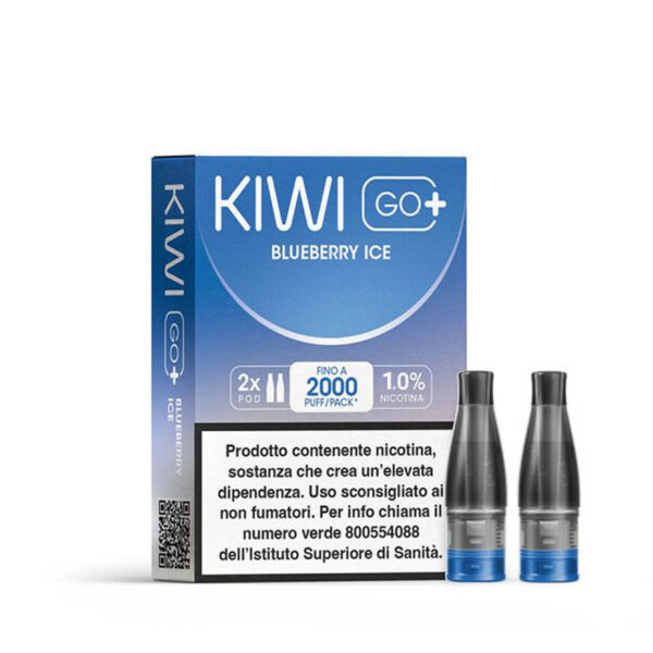 KIWI GO Plus Pod – Blueberry Ice 10mg