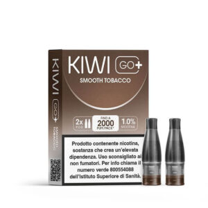 KIWI GO Plus Pod – Smooth Tobacco 10mg