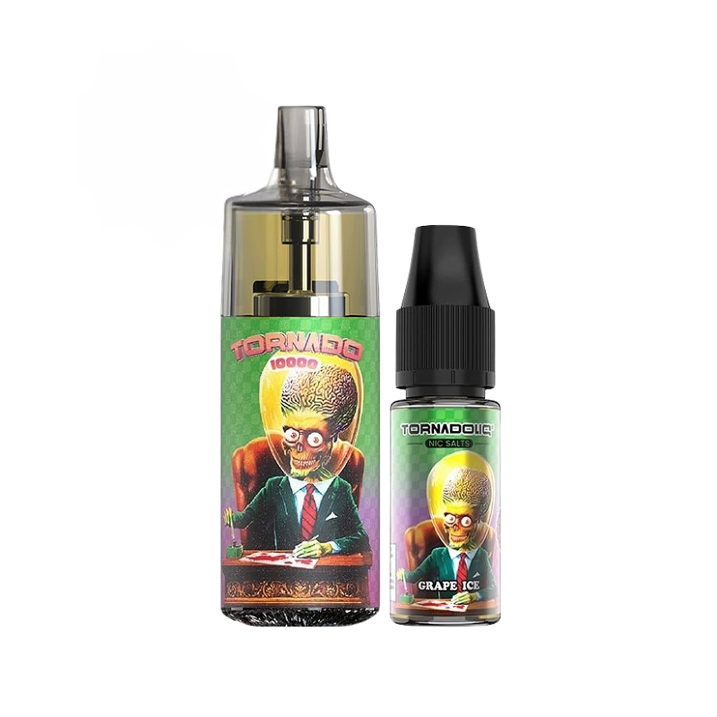 Kit Tornado 10000 Grape Ice