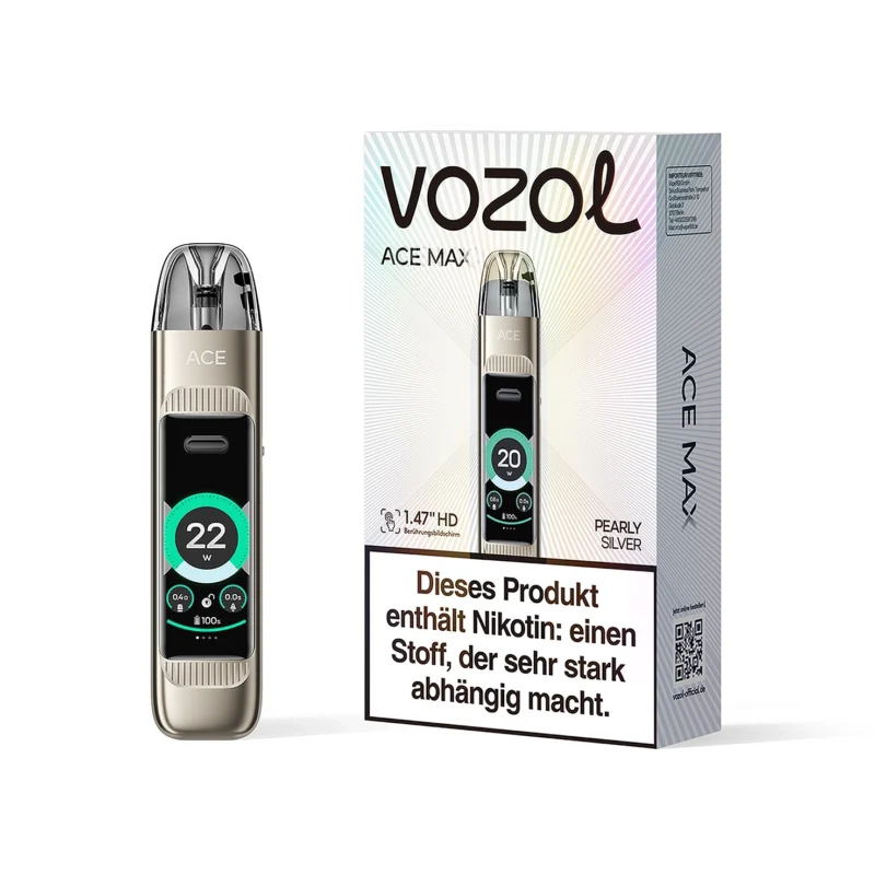 Vozol Ace Max Pearly Silver