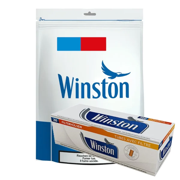 Winston Blue Zigarettentabak 145g Hülsen