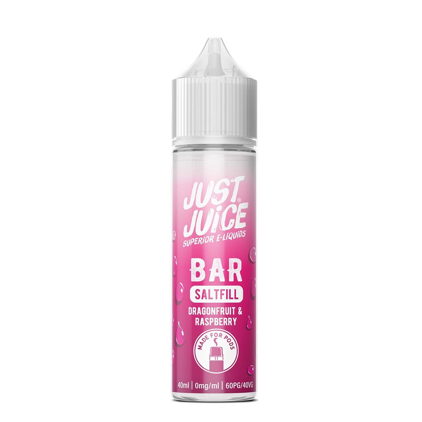 Just Juice BAR RANGE Dragonfruit & Raspberry