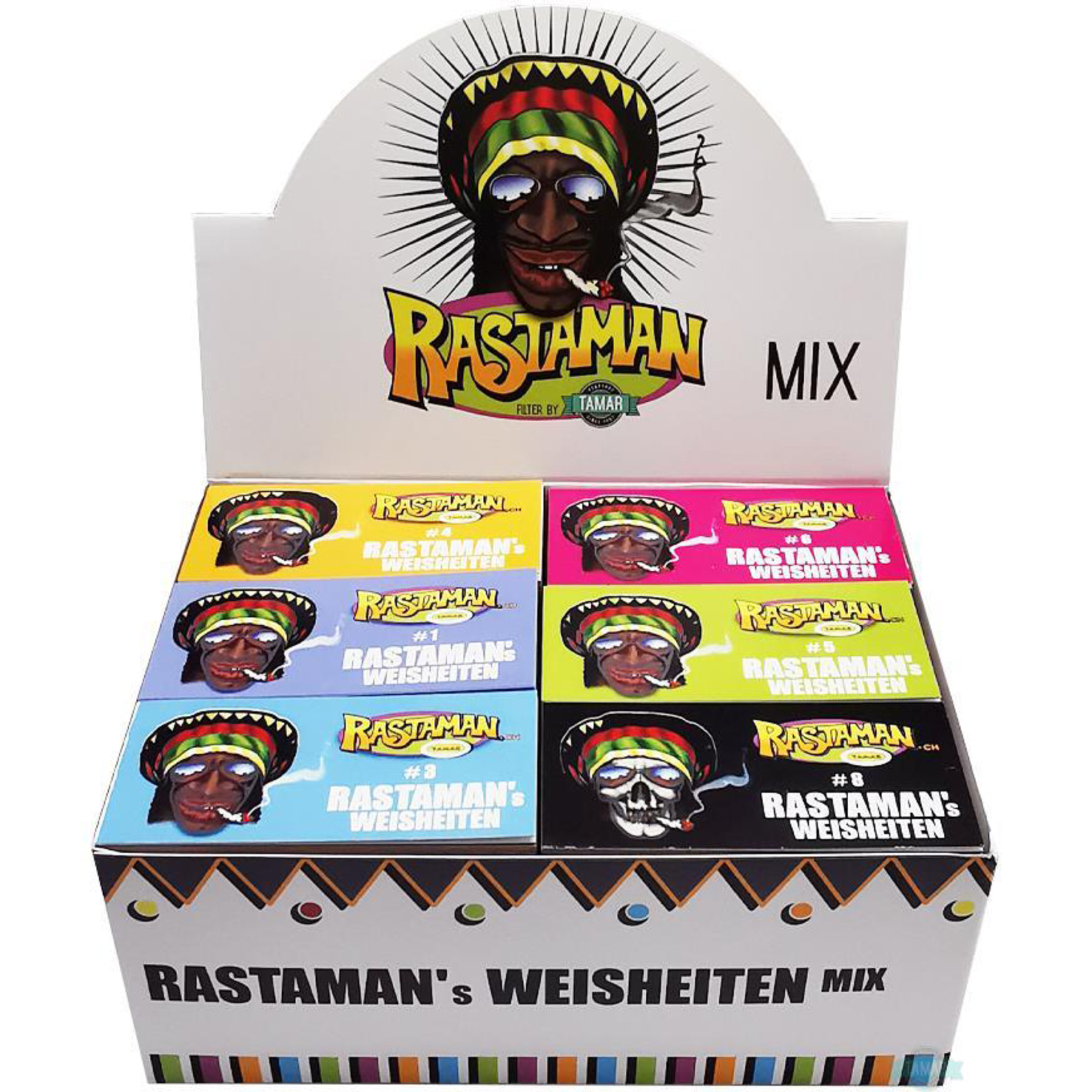 Rastaman Filterpapier Tamar