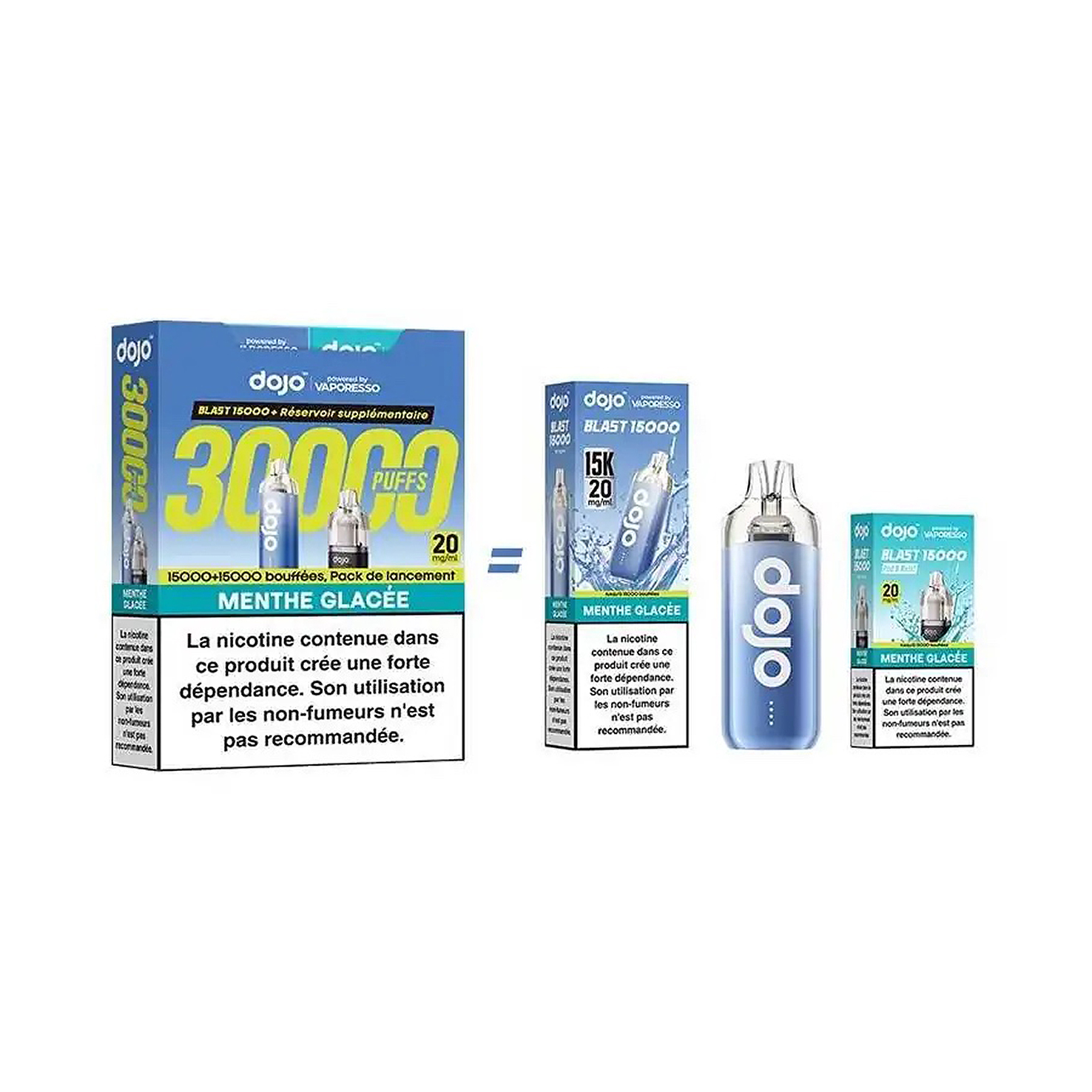 Puff Dojo Blast Bundle 30K Mint Ice