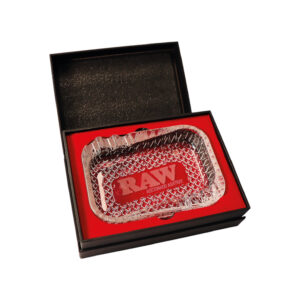 RAW Glass Ashtray Aficionado