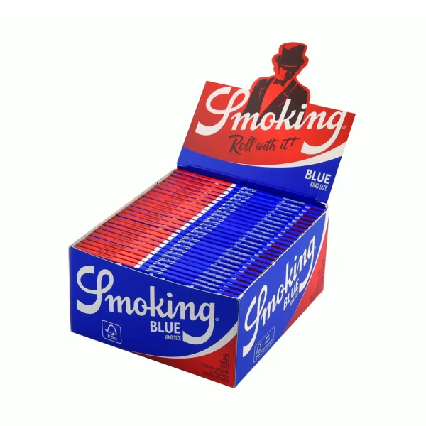 Smoking Blue Kingsize Box