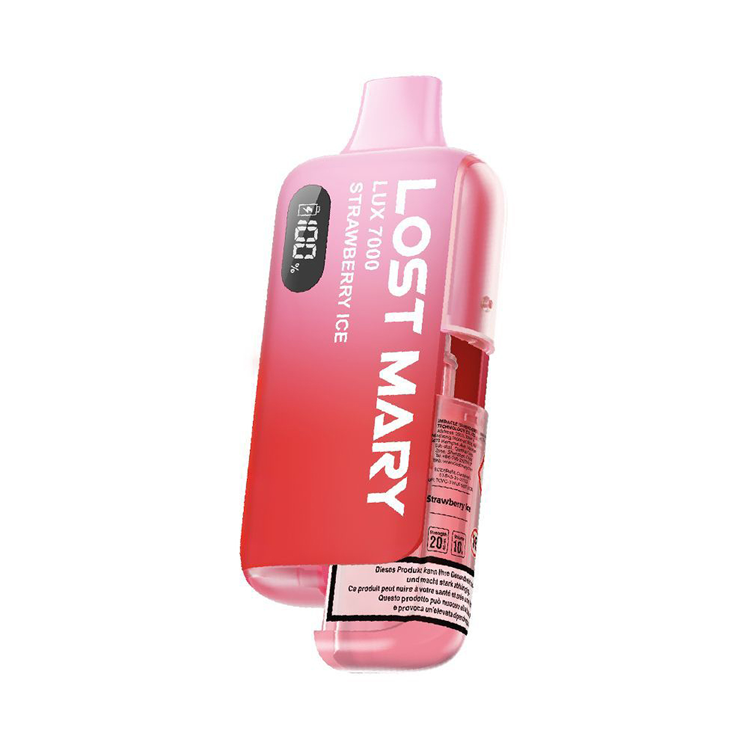 LOST MARY Lux7000 – Strawberry Ice 20mg Starter Kit