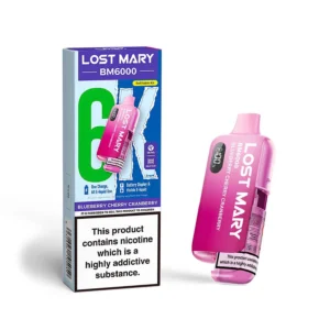 Lost Mary BM6000 Prefilled Pod Kit – Blueberry Cherry Cranberry