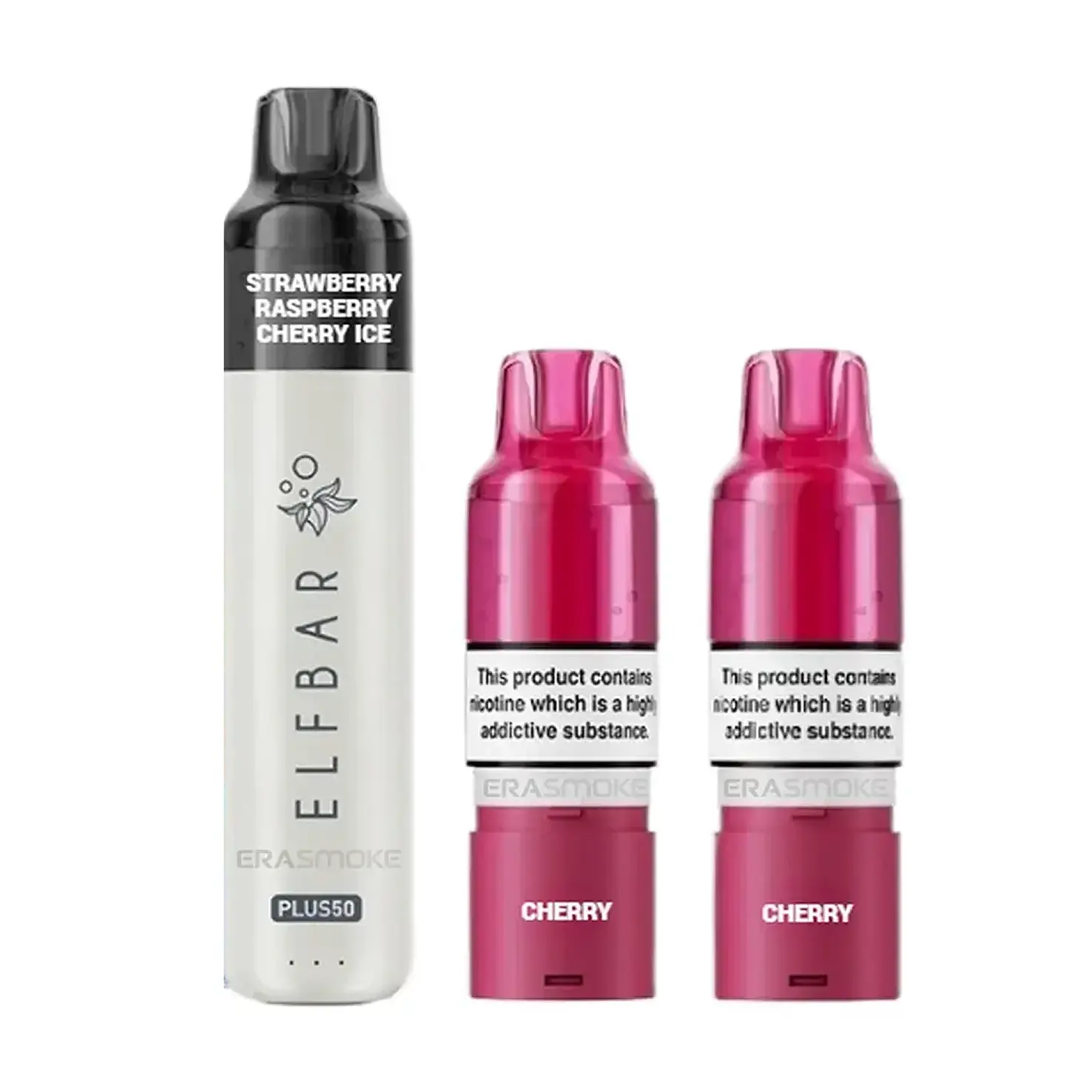 Elf Bar Plus 50 Starter Kit – Cherry Edition