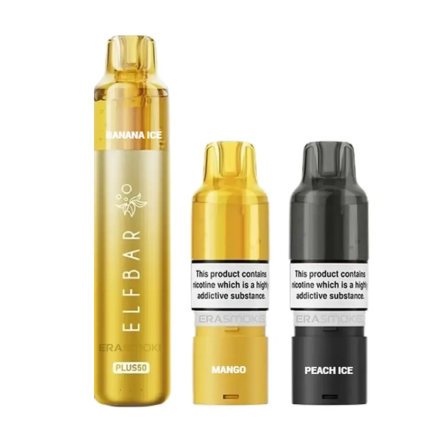 Elf Bar Plus 50 Starter Kit – Yellow Edition