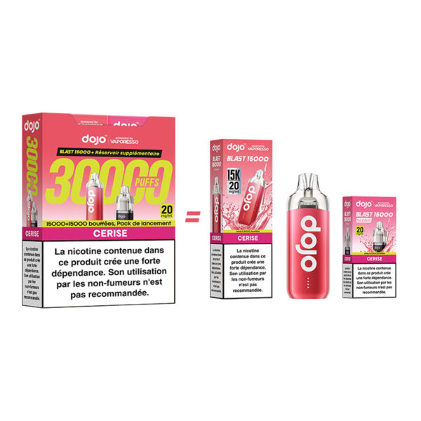 Dojo Blast Bundle 30K Cherry von Vaporesso