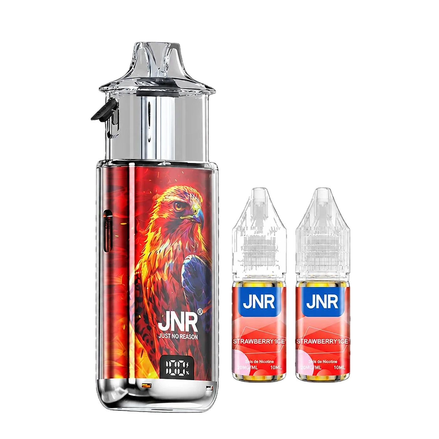 JNR Falcon Infinity 55K Kit Strawberry Ice